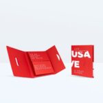 Publishing shipping box with custom printing