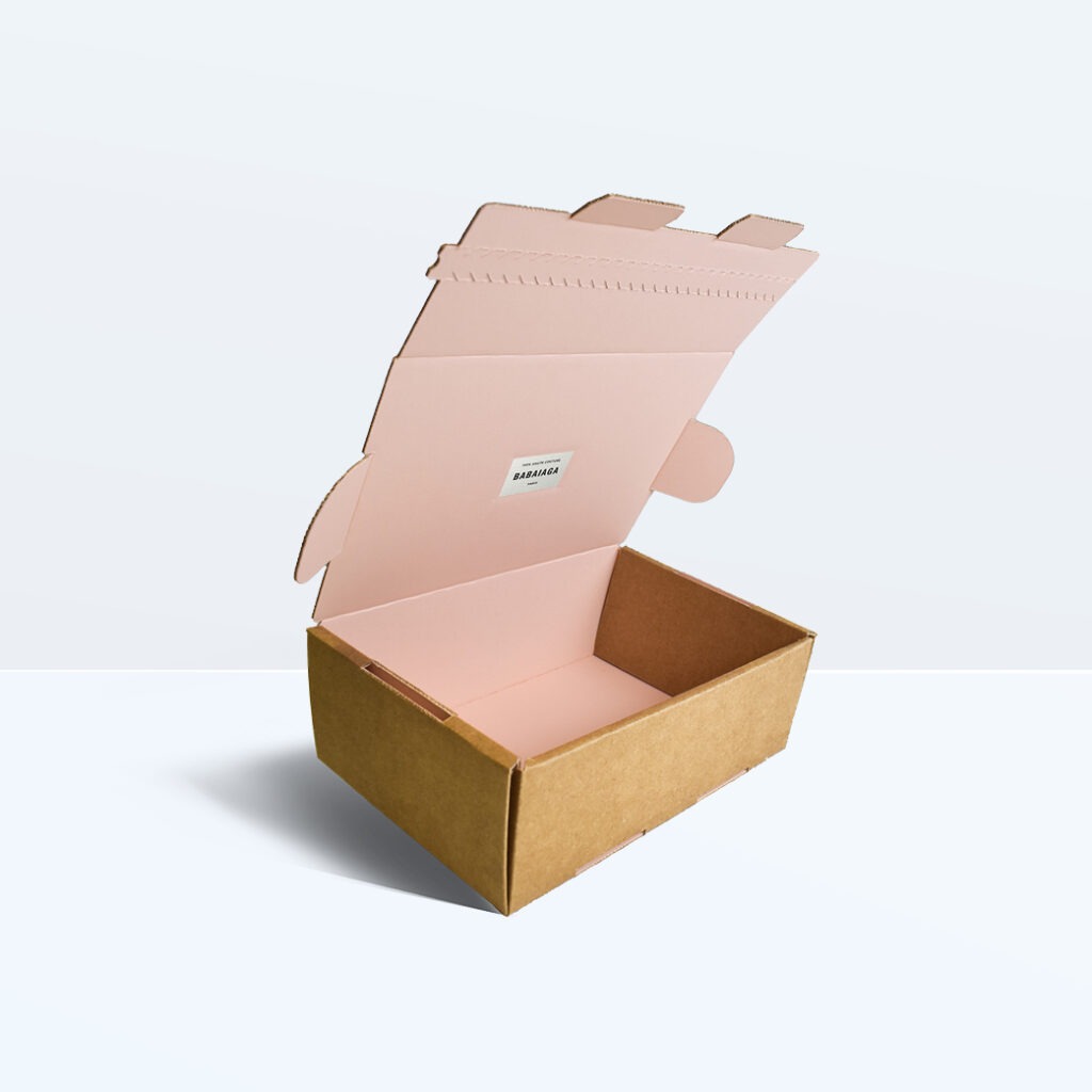 Coated e-commerce box