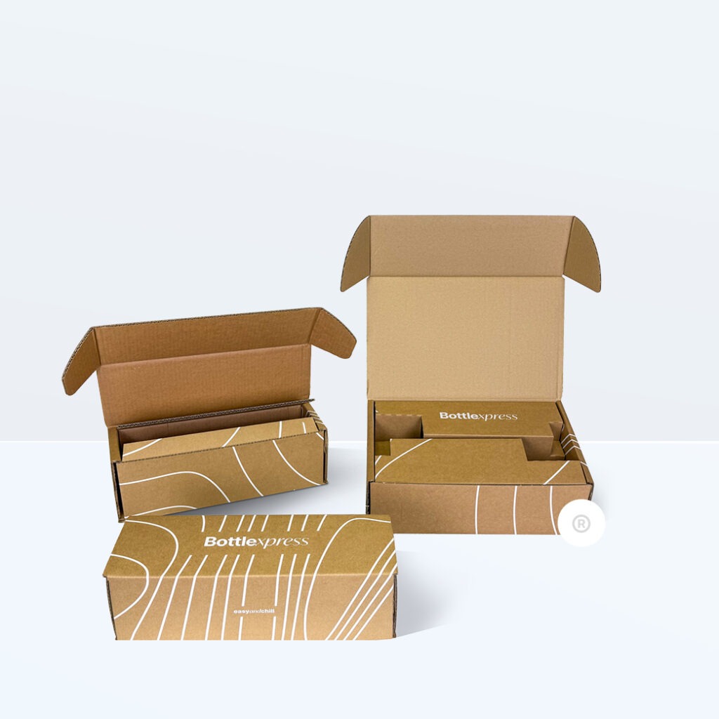 Bottlexpress - box for shipping one or two bottles
